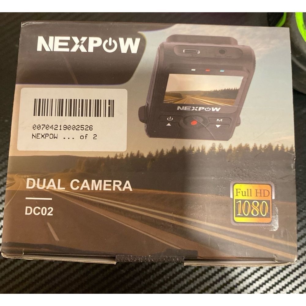 Nexpow Dual Dash Cam Full HD‎ 1080